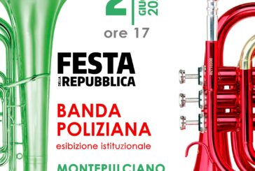 Montepulciano: concerto della banda poliziana per la Festa della Repubblica