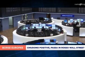 FINALE DI OTTAVA POSITIVO IN EUROPA, MILANO +0,9%