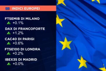 LISTINI EUROPEI CHIUDONO POSITIVI, PIAZZA AFFARI +0,1%