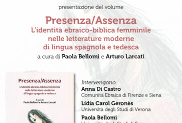 Alla Sinagoga di Siena la presentazione del volume “Presenza/Assenza”