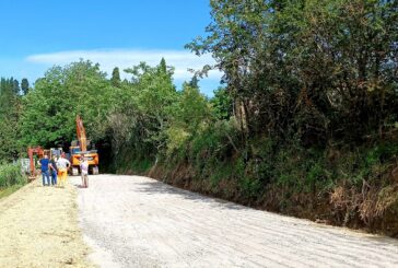 Strada di Lecchi riaperta. Viabilità ripristinata