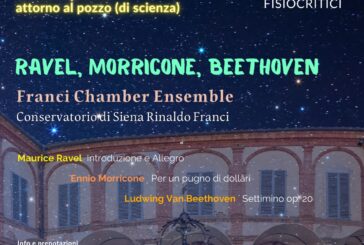 Ravel, Morricone, Beethoven: concerto ai Fisiocritici