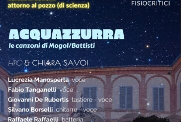 Acquazzurra con HPO & Chiara Savoi all’Accademia dei Fisiocritici