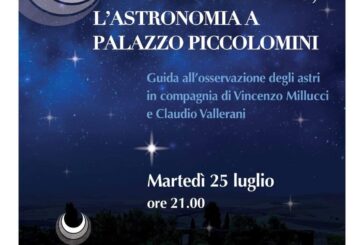 Pienza: “Luci ed ombre del cielo stellato, l’astronomia a Palazzo Piccolomini”