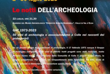 GAC 1973 – 2023. 50 anni di archeologia e associazionismo a Colle