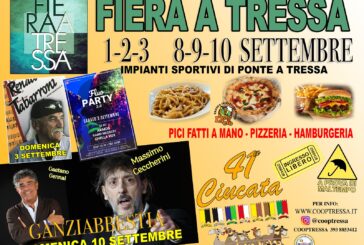 Al via il primo weekend di Fiera a Tressa in attesa della 41° Ciucata