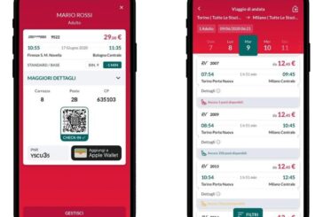 Trenitalia: dal 5 agosto il biglietto diventa digitale