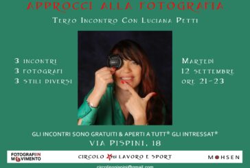 “Approccio alla fotografia”: incontro con Luciana Petti