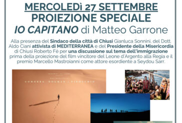 Al Clev di Chiusi proiezione speciale del film “Io Capitano”