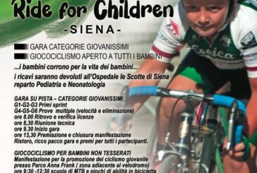 Ride for Children: domenica “i bambini corrono per i bambini”