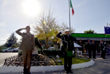 Cerimonia commemorativa per il sacrificio del tenente Roberto Bandini