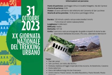 Poggibonsi partecipa e rilancia sul Trekking Urbano