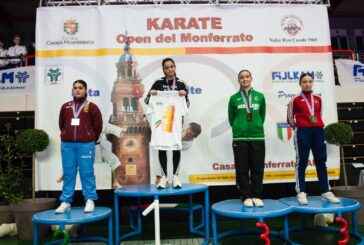 Mens Sana, Karate: Azzurra Banfi conquista il bronzo all’Open del Monferrato