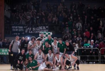 La Mens Sana torna alla vittoria battendo Lucca di 20 punti