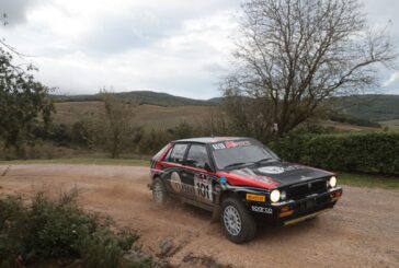 Rally del Brunello: Lucky e Bertelli leader del primo giorno