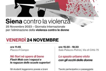 Coro di Voci per dire “No alla violenza” “No alla violenza sulle donne”