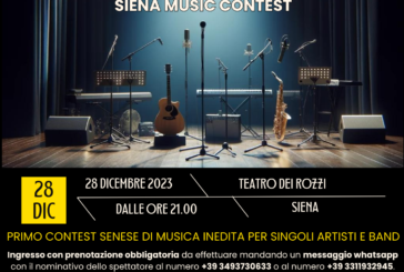 Ai Rozzi il “E ti vengo a cercare 2023. Siena Music Contest”