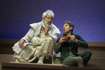 Alessandro Benvenuti è Falstaff al teatro Poliziano