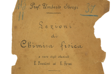 Bovalini, Fermi e il loro manoscritto di Chimica fisica ritrovato