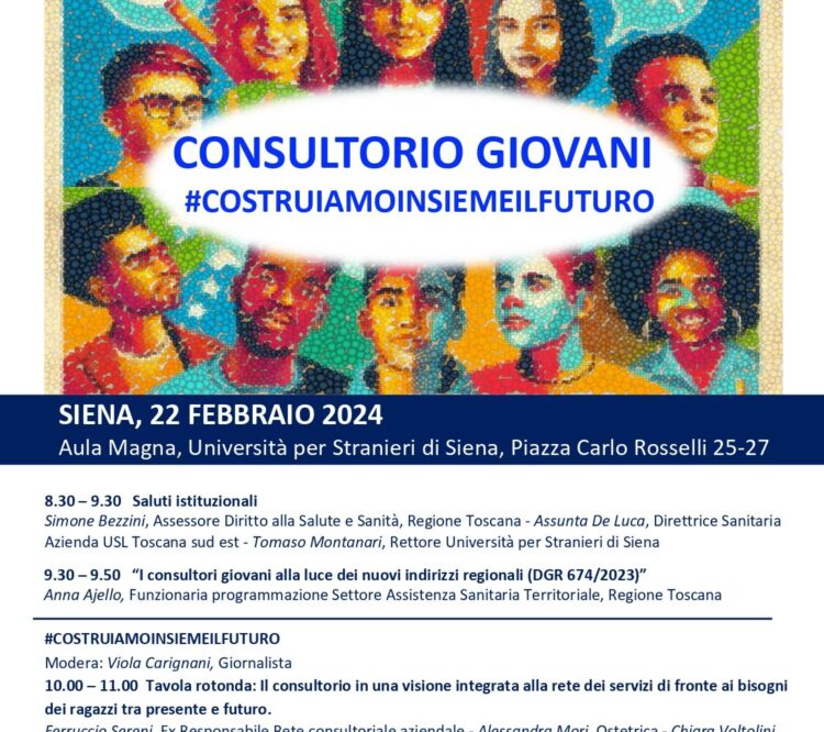 Una giornata dedicata ai Consultori giovani dell Asl Toscana Sud