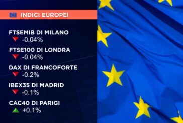 CHIUSURA PERLOPIÙ DEBOLE PER GLI EUROLISTINI, PIAZZA AFFARI -0,04%