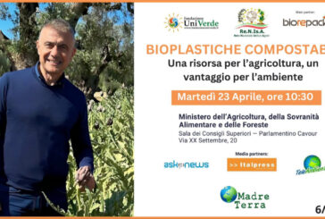 Madre Terra – Convegno 23 aprile a Roma su Bioplastiche compostabili