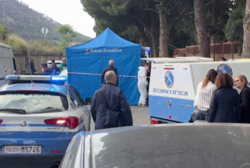 Palermo, omicidio imprenditore. La Polizia Scientifica al lavoro