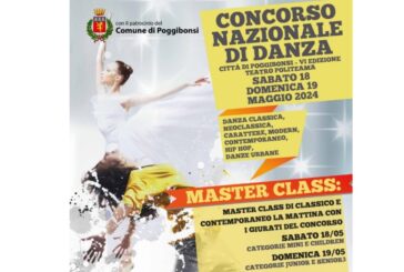 Al Politeama la sesta edizione del “Concorso nazionale di danza città di Poggibonsi”