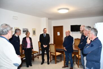 Il questore Angeloni in visita al commissariato di Chiusi