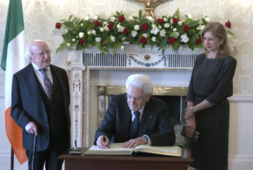 Mattarella incontra a Dublino il Presidente d’Irlanda Higgins