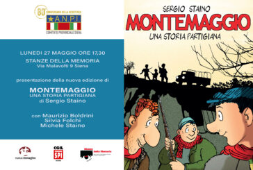 L’Anpi presenta la nuova edizione del libro “Montemaggio” di Staino e Meoni