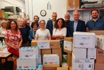 Dal Rotary Club Alta Valdelsa donazione per l’Emporio