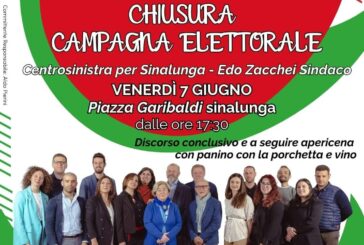 Edo Zacchei chiude la campagna elettorale il 7 giugno