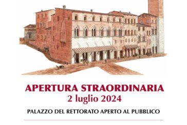 Palazzo del Rettorato dell’Università di Siena aperto in occasione del Palio