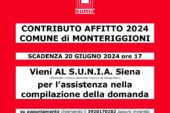 Contributo affitto 2024 del Comune di Monteriggioni: domande entro il 20 giugno