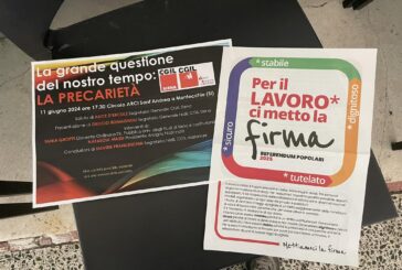 “La grande questione del nostro tempo: la precarietà”