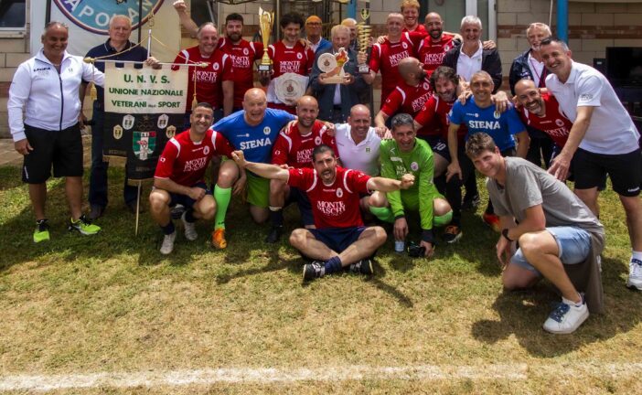 Siena vince il titolo nazionale Unvs Over 40 di calcio