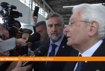 Mattarella visita una zona alluvionata a Porto Alegre