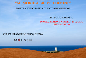 Da Mohsen la mostra fotografica “Memorie a breve termine”