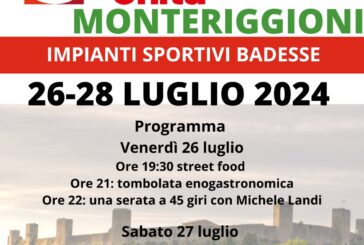 A Monteriggioni inizia la Festa dell’Unità