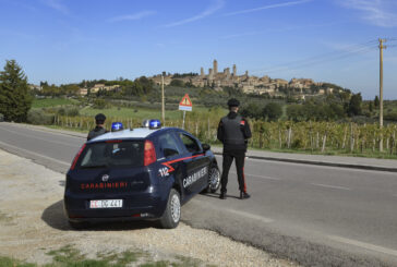 San Gimignano: 26enne aggredisce i Carabinieri e finisce in carcere