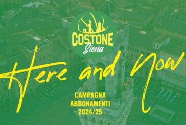 Parte la campagna abbonamenti del Costone: “Here and now”