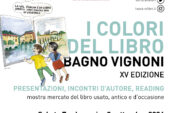 I colori del libro. Nel salotto di Bagno Vignoni incontri d’autore e mostra mercato