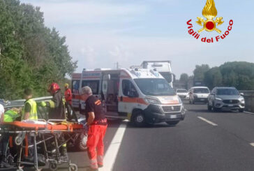 Incidente in A1: due feriti ricoverati alle Scotte