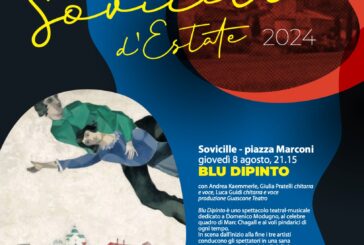 Sovicille d’estate: giovedì 8 agosto in piazza Marconi “Blu dipinto”