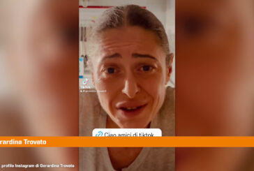 Gerardina Trovato sui social "Non mi abbandonate"