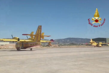 Dall'Italia due Canadair per l'emergenza incendi in Grecia