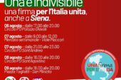 Una firma per l’Italia Unita: anche a Siena