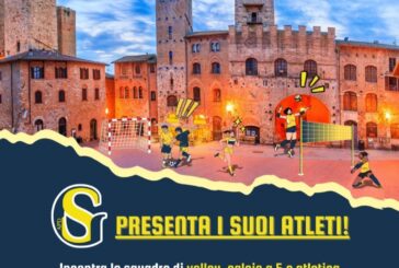 Un pomeriggio di festa a San Gimignano per presentare gli atleti dell’Apd