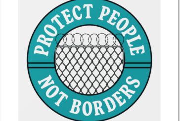 Studenti del Monna Agnese a Protect people not borders